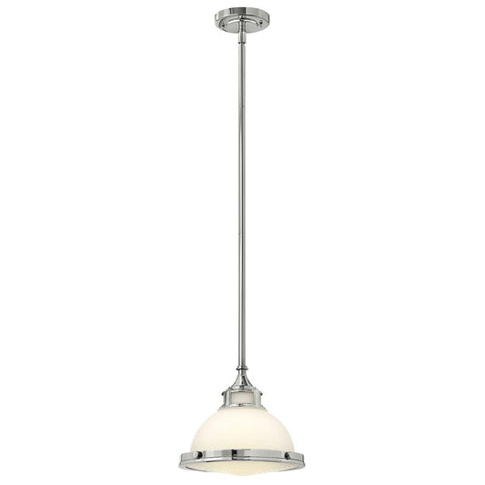 Amelia In Light Mini Pendant In Chrome