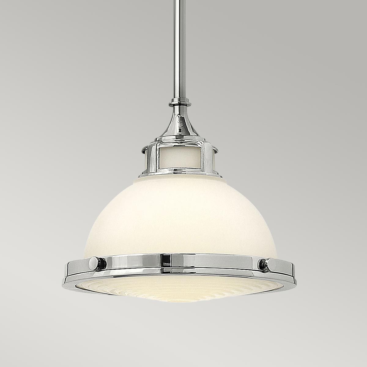 Amelia In Light Mini Pendant In Chrome