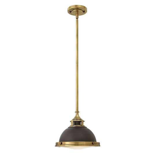 Amelia Mini Pendant in Buckeye Bronze/Restoration Bronze