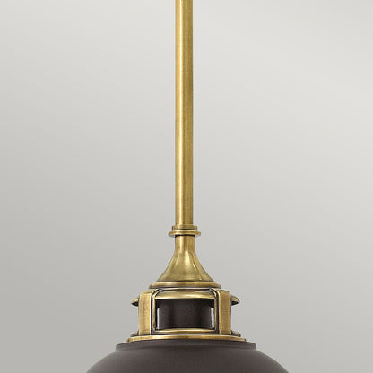 Amelia Mini Pendant in Buckeye Bronze/Restoration Bronze