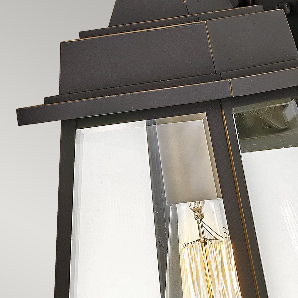 Bainbridge Light Wall Lantern in Medium in Oil Rubbed Bronze