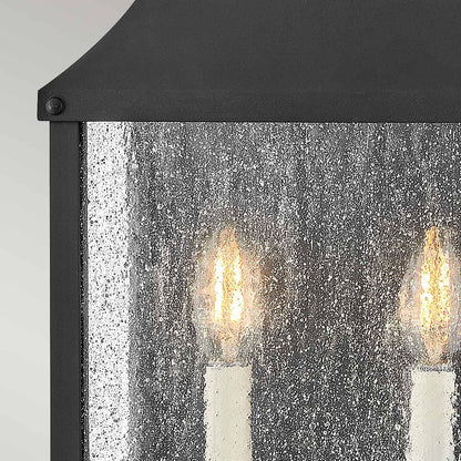 Beacon Hill Half Wall Lantern in Museum Black