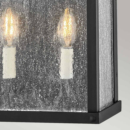 Beacon Hill Half Wall Lantern in Museum Black