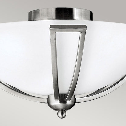 Bolla Light Flush in Brushed Nickel