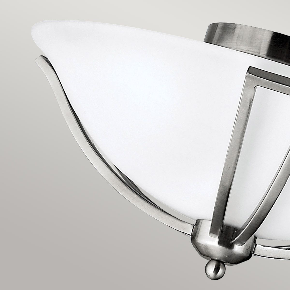 Bolla Light Flush in Brushed Nickel