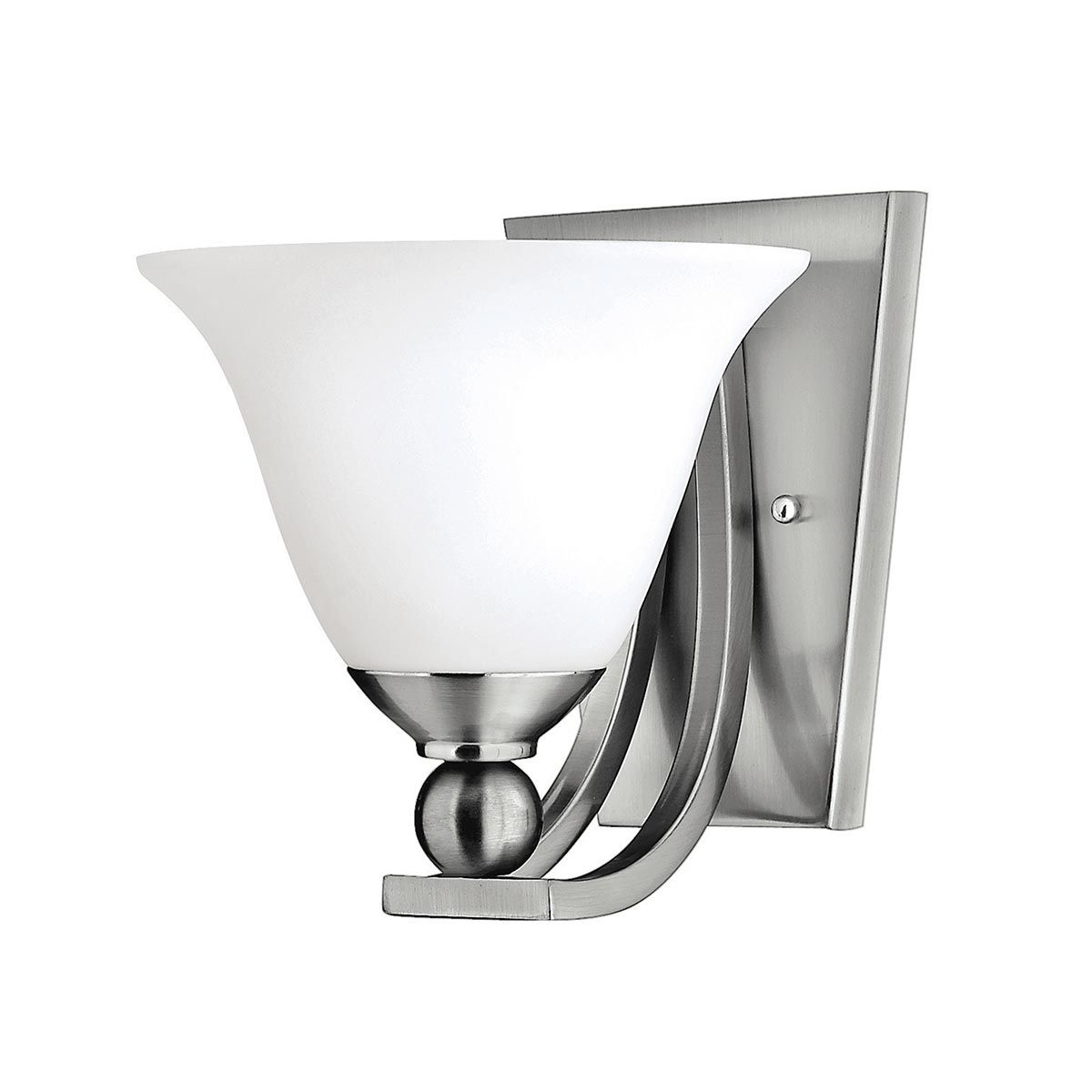 Bolla Light Wall Light in Brushed Nickel