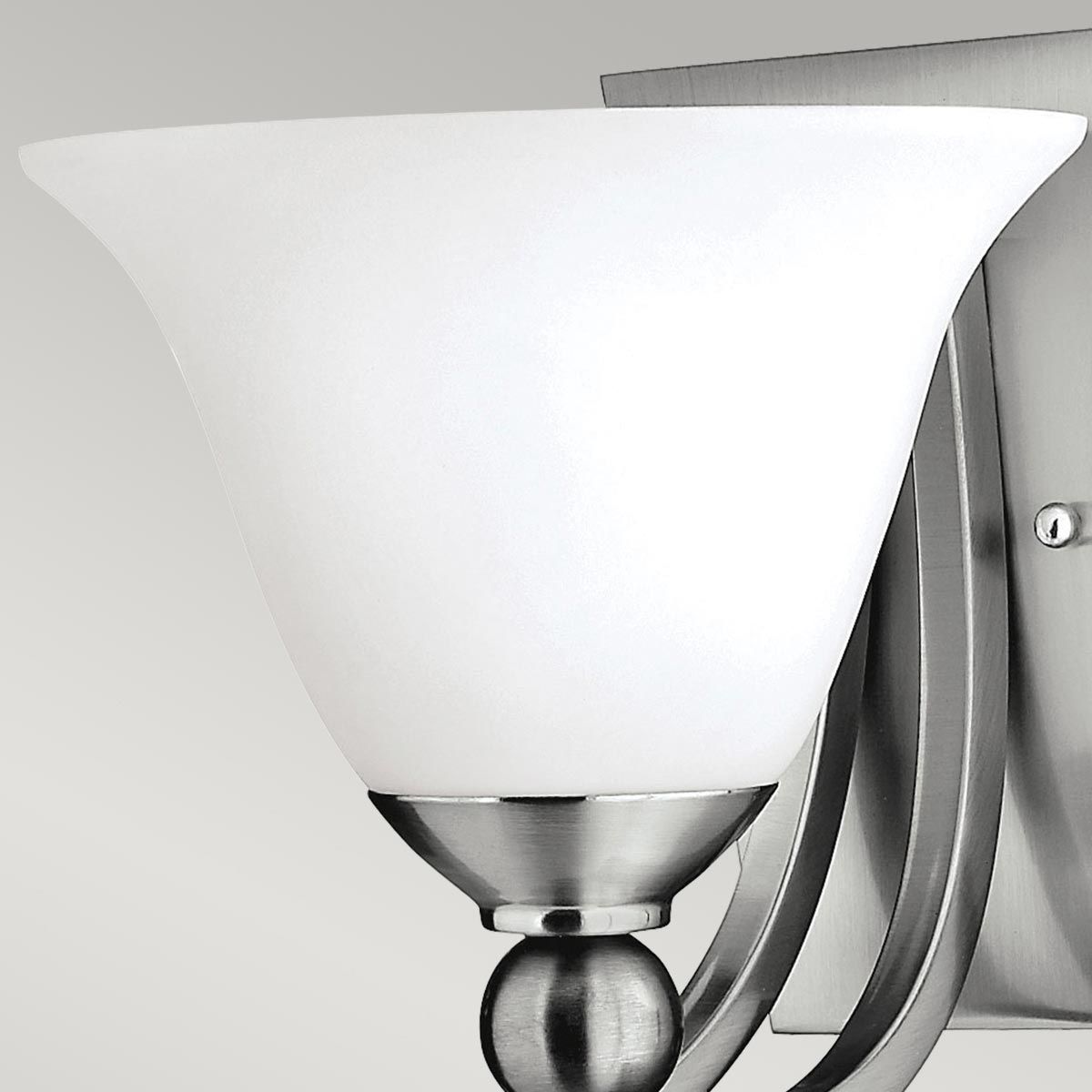 Bolla Light Wall Light in Brushed Nickel