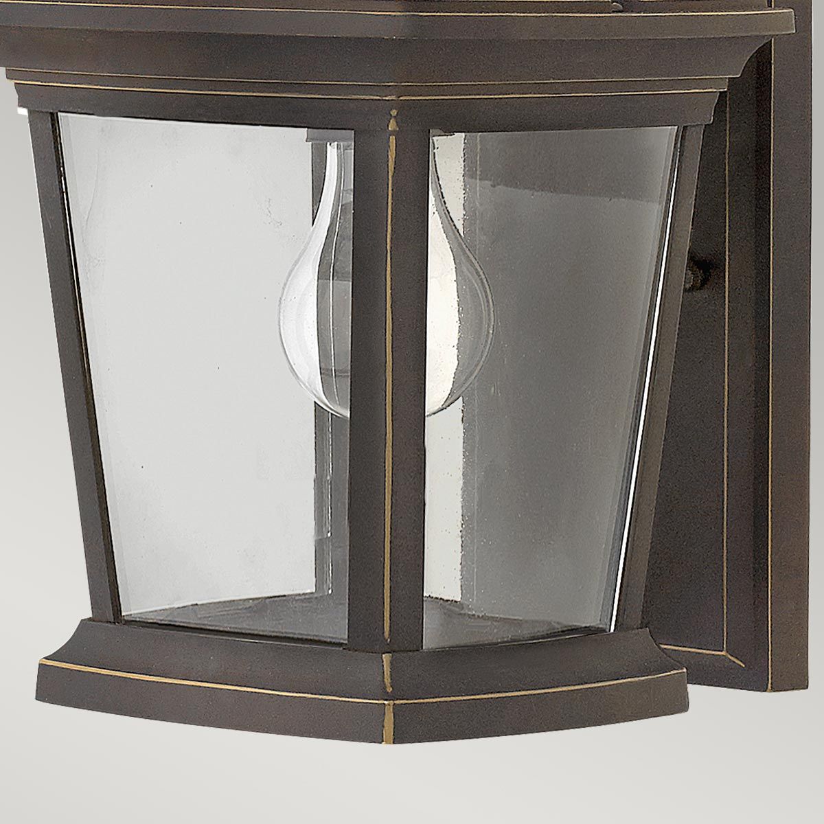 Bromley Light Small Wall Lantern in Oil Rubbed Bronze