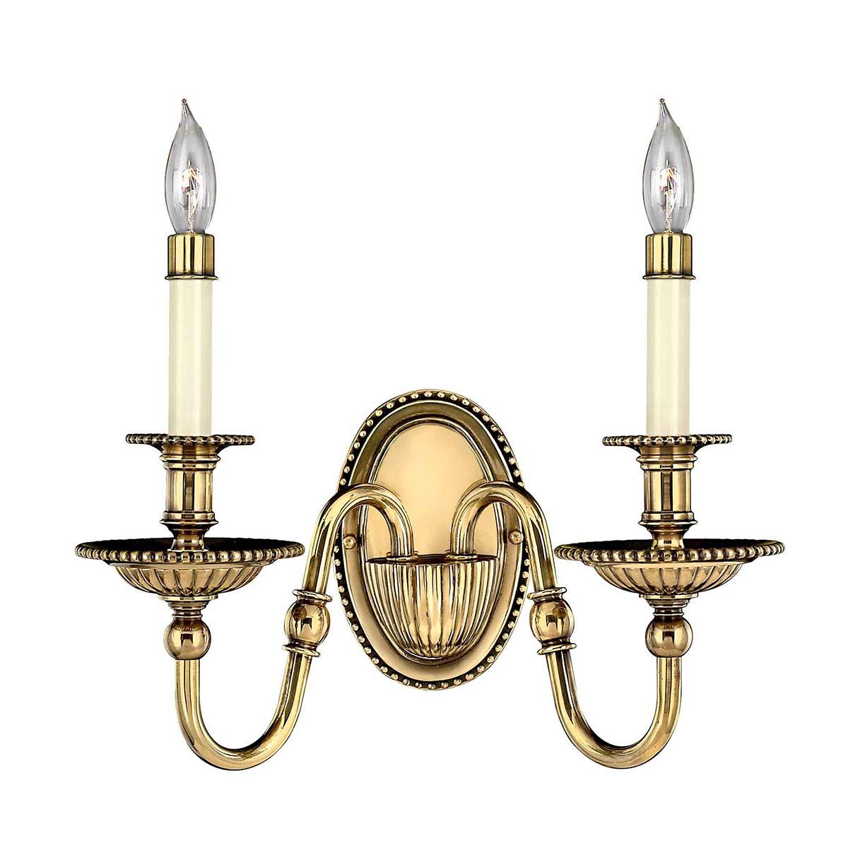 Cambridge In Light Wall Light In Burnished Brass
