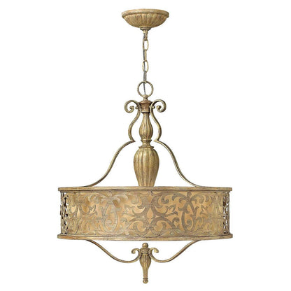 Carabel Light Pendant Chandelier in Brushed Champagne