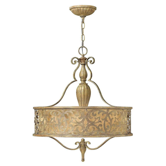 Carabel Light Pendant Chandelier in Brushed Champagne