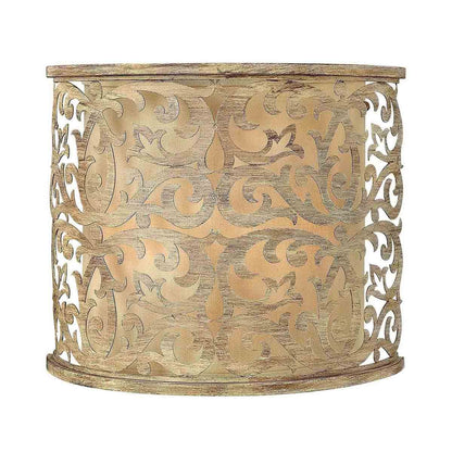 Carabel Light Wall Light in Brushed Champagne