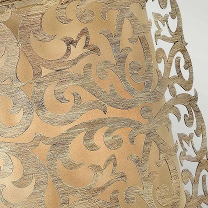 Carabel Light Wall Light in Brushed Champagne