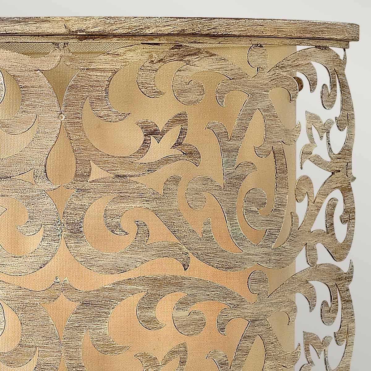 Carabel Light Wall Light in Brushed Champagne