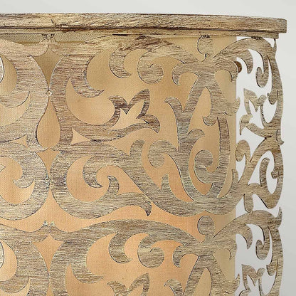 Carabel Light Wall Light in Brushed Champagne