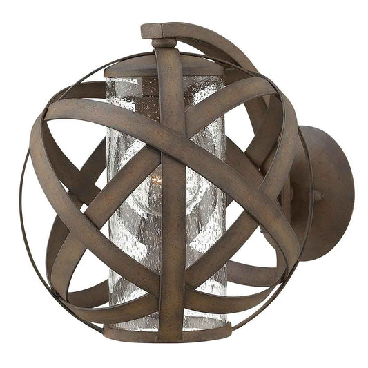 Carson Light Small Wall Lantern in Vintage Iron