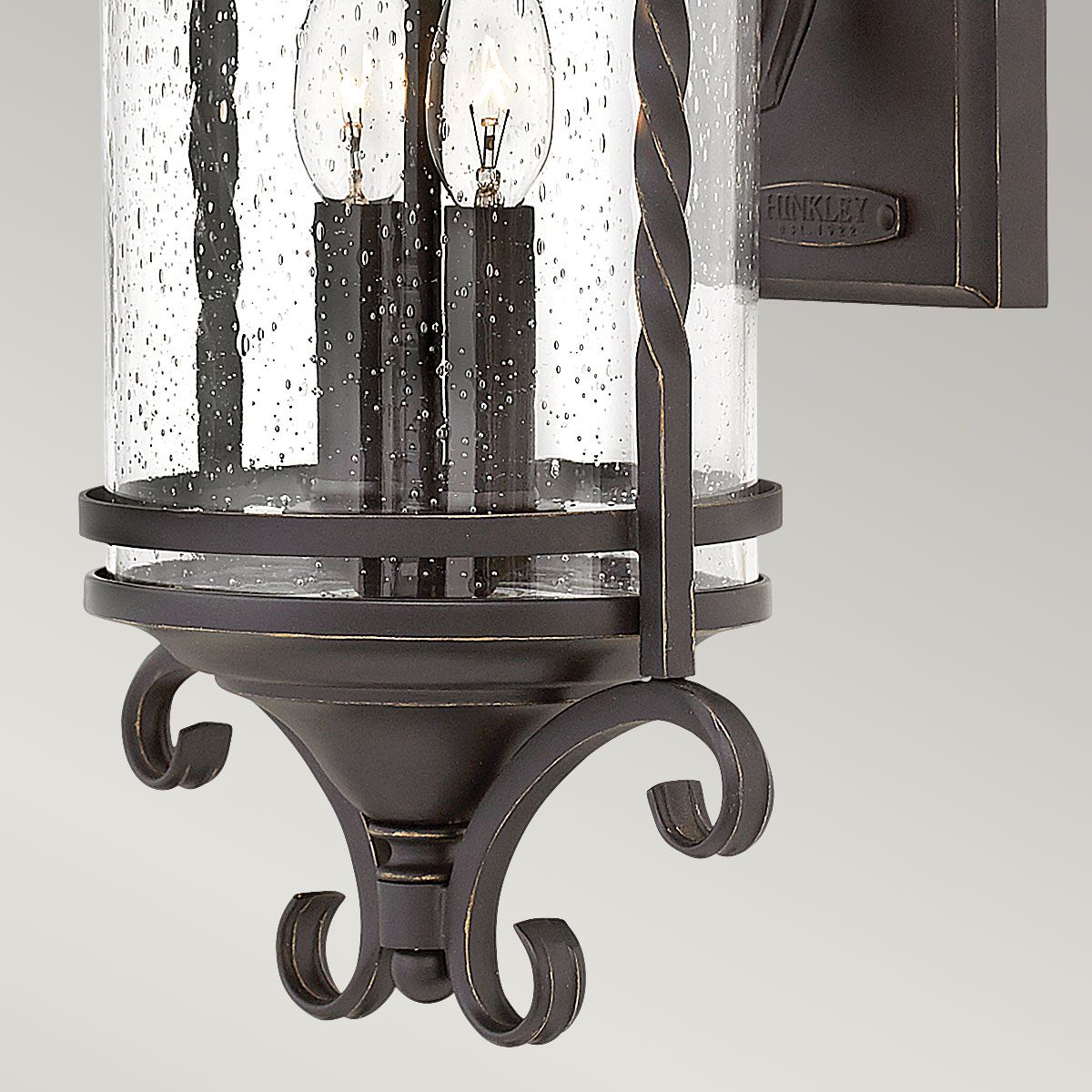 Casa Light Wall Lantern in Olde Black