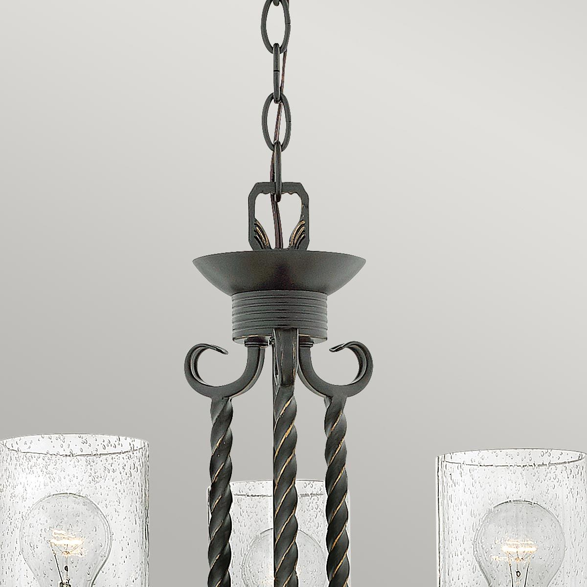 Casa Light Chandelier in Olde Black