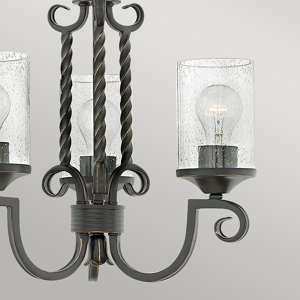 Casa Light Chandelier in Olde Black