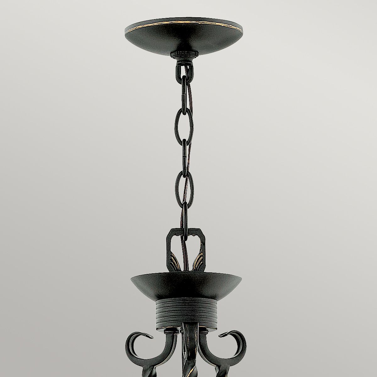Casa Light Chandelier in Olde Black