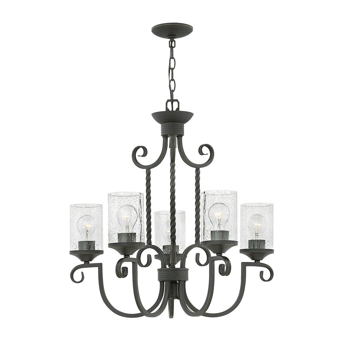 Casa Light Chandelier in Olde Black