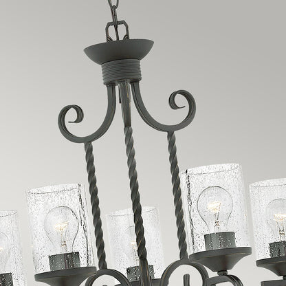 Casa Light Chandelier in Olde Black
