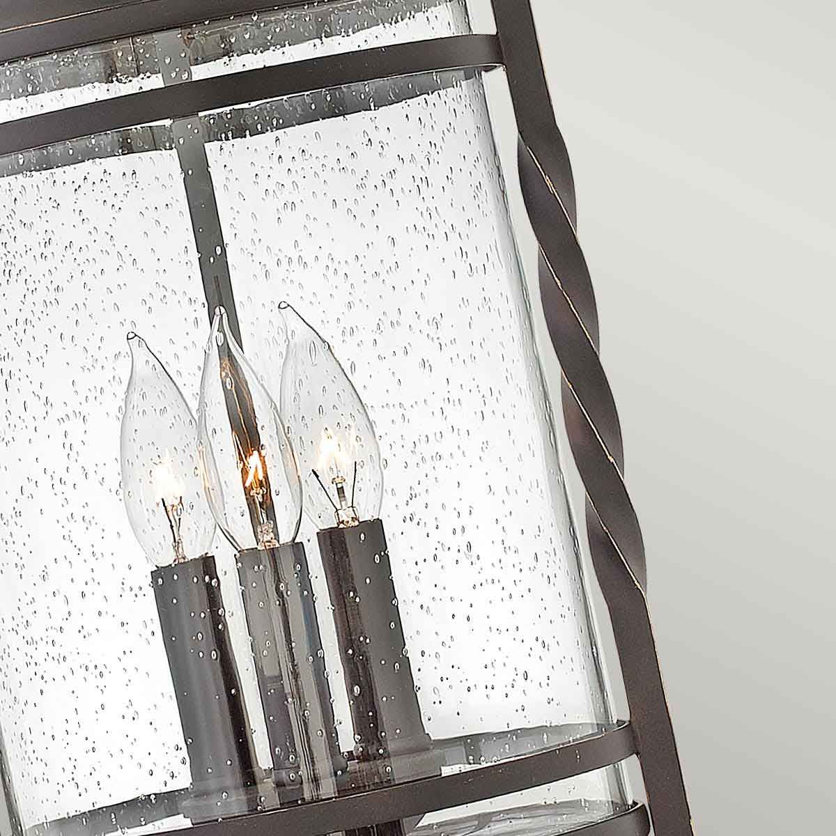 Casa Light Chain Lantern in Olde Black