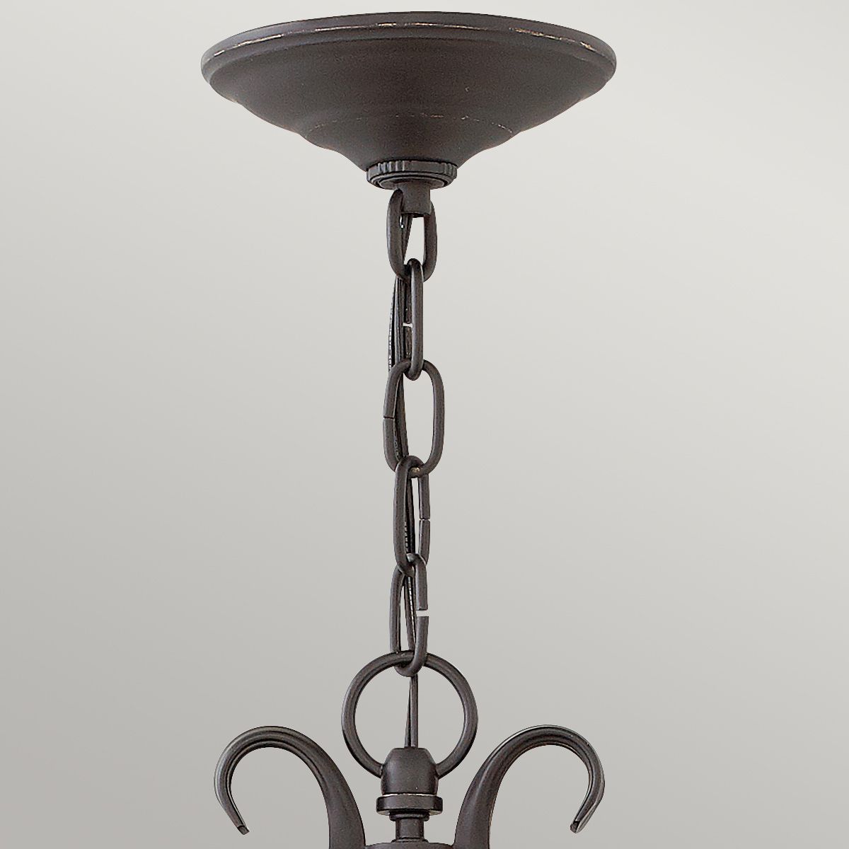 Casa Light Chain Lantern in Olde Black