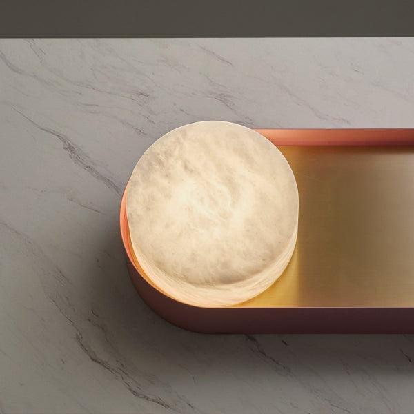 Windermere Alabaster Table Lamp
