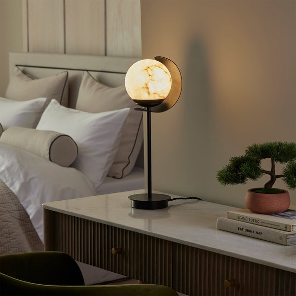 Callisto Alabaster Table Lamp