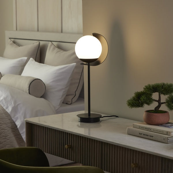 Callisto Opal Table Lamp
