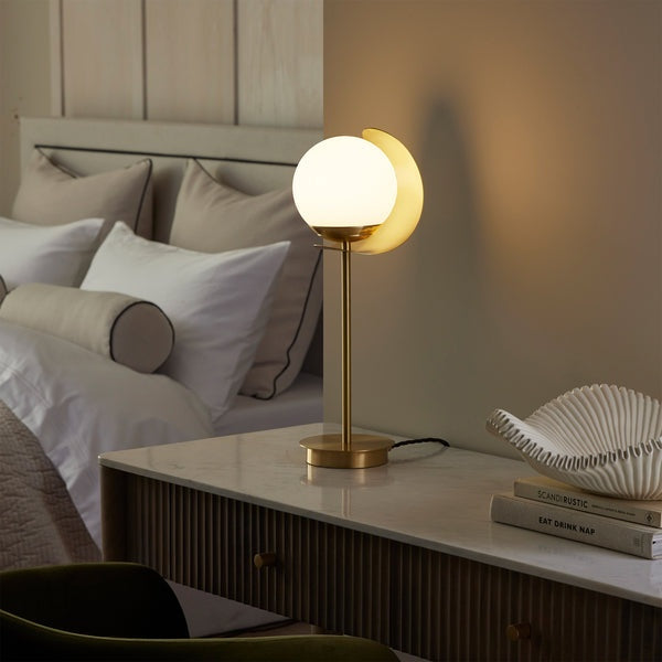 Callisto Opal Table Lamp