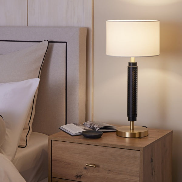 Walton Table Lamp Ivory Shade