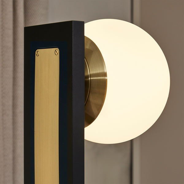 Jura Opal Globe Table Lamp
