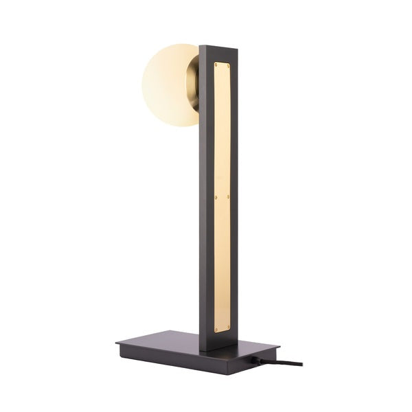 Jura Opal Globe Table Lamp