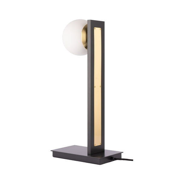 Jura Opal Globe Table Lamp