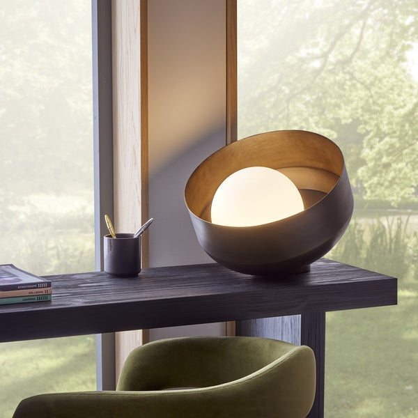 Bourbon Opal Table Lamp