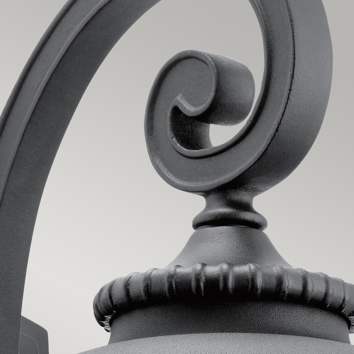 Admirals Cove Light Large Wall Lantern in Textured Black