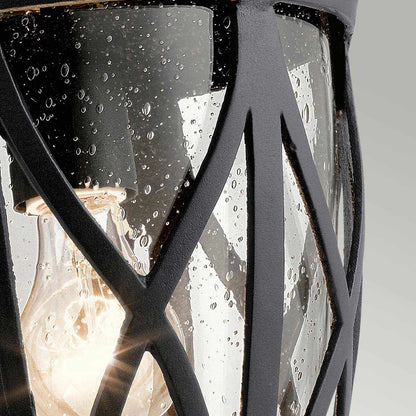 Admirals Cove Light Large Wall Lantern in Textured Black