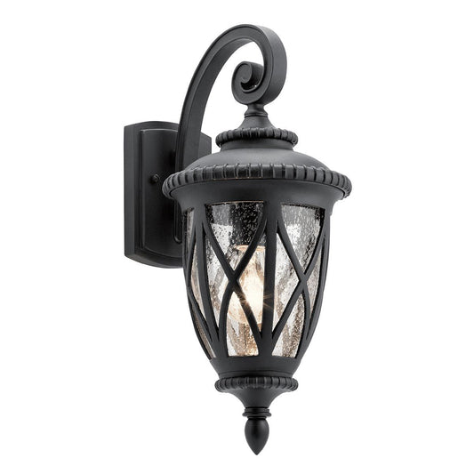 Admirals Cove Light Medium Wall Lantern in Textured Black