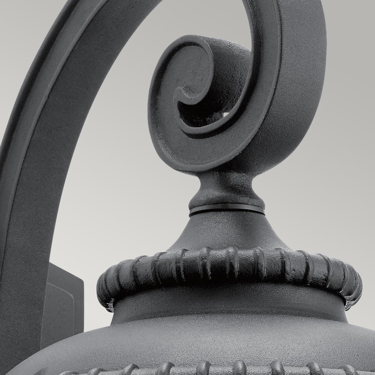 Admirals Cove Light Medium Wall Lantern in Textured Black