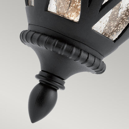 Admirals Cove Light Medium Wall Lantern in Textured Black