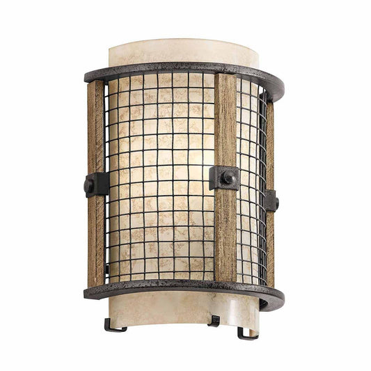 Ahrendale Light Wall Light in Anvil Iron