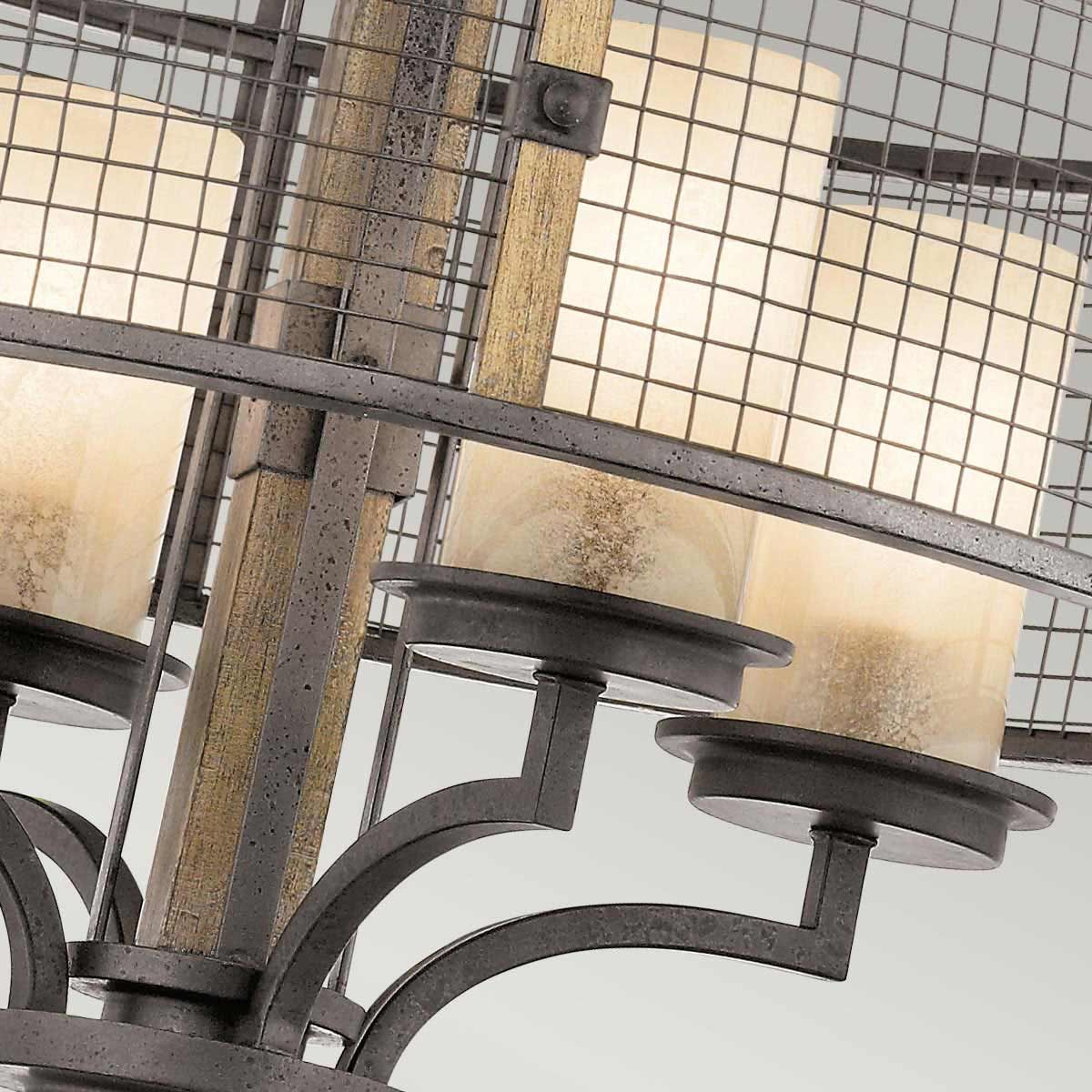 Ahrendale Light Chandelier in Anvil Iron
