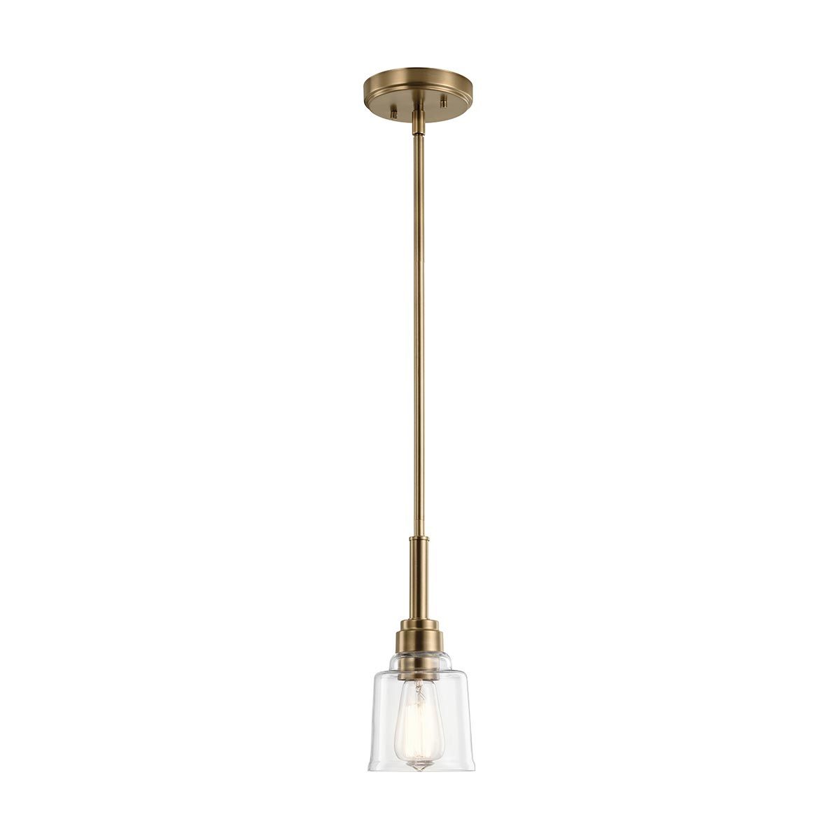 Aivian Light Pendant in Weathered Brass