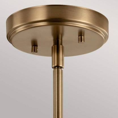 Aivian Light Pendant in Weathered Brass