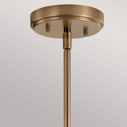 Aivian Light Chandelier in Weathered Brass