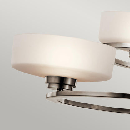 Aleeka Light Chandelier in Classic Pewter