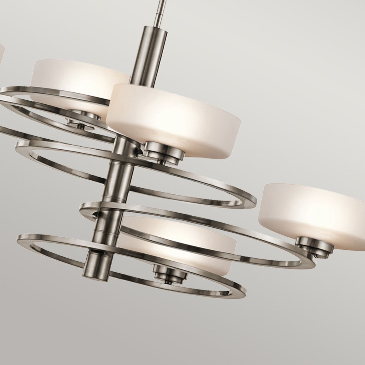 Aleeka Light Chandelier in Classic Pewter
