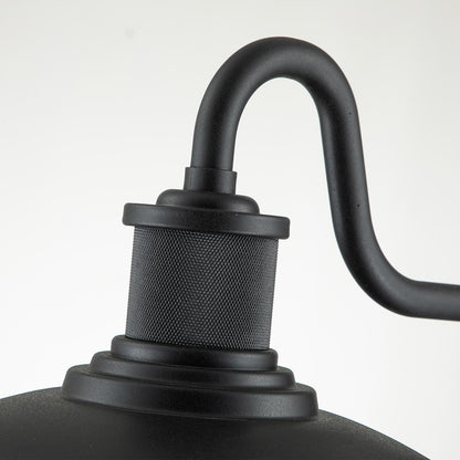 Allenbury Light Medium Wall Lantern in Textured Black